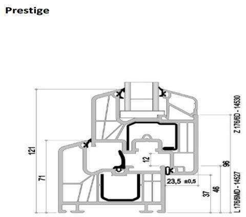 Scheda tecnica del profilo Prestige